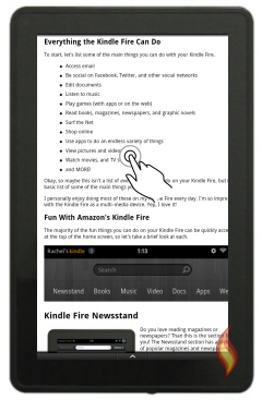 Everything the Kindle Fire Can Do