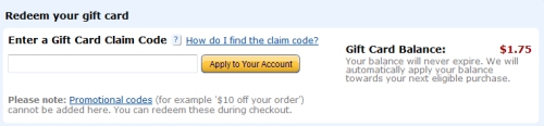 How To Use Amazon Gift Card